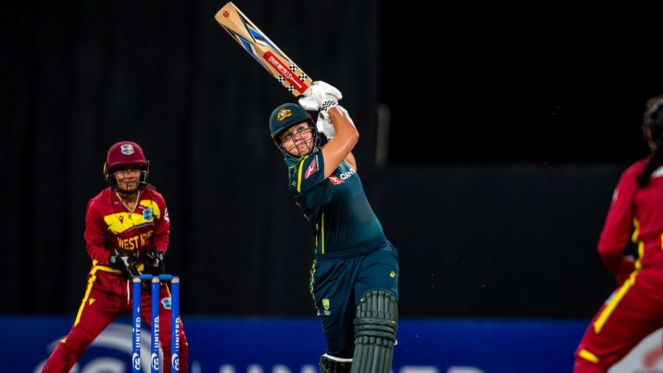 Georgia Voll cuts loose against West Indies