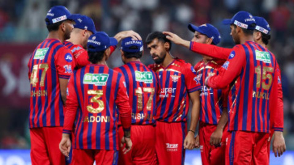 Prince Yadav got two wickets in the fifth over