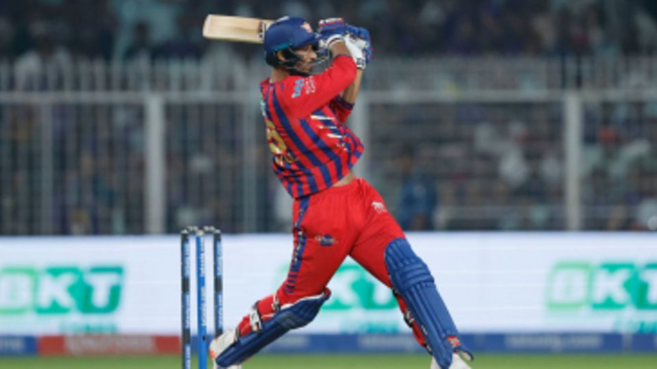 Mukul Choudhary hits another huge six