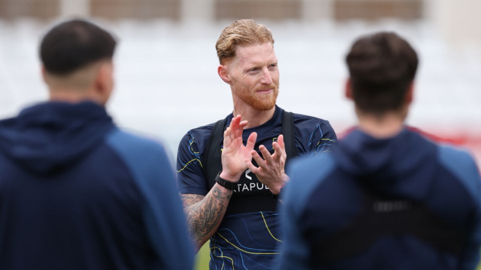 Ben Stokes made an appearance at Chester-le-Street ahead of Durham's opening match versus Kent
