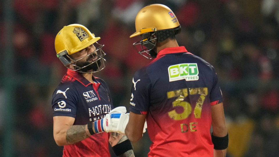 Virat Kohli did the bulk of the scoring during his partnership with Devdutt Padikkal
