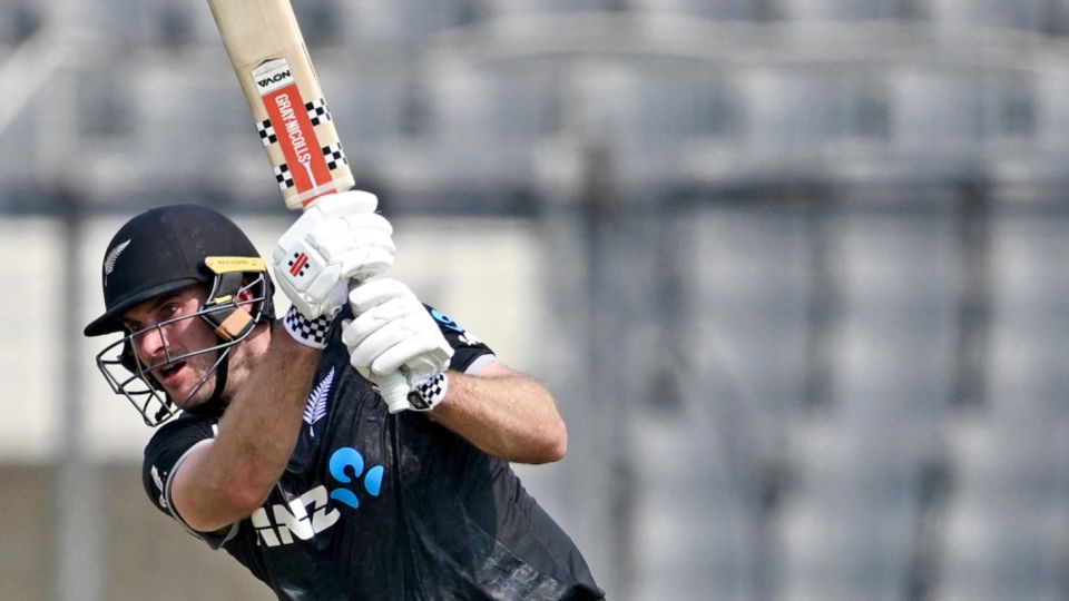 Dean Foxcroft was New Zealand's best batter in the ODIs