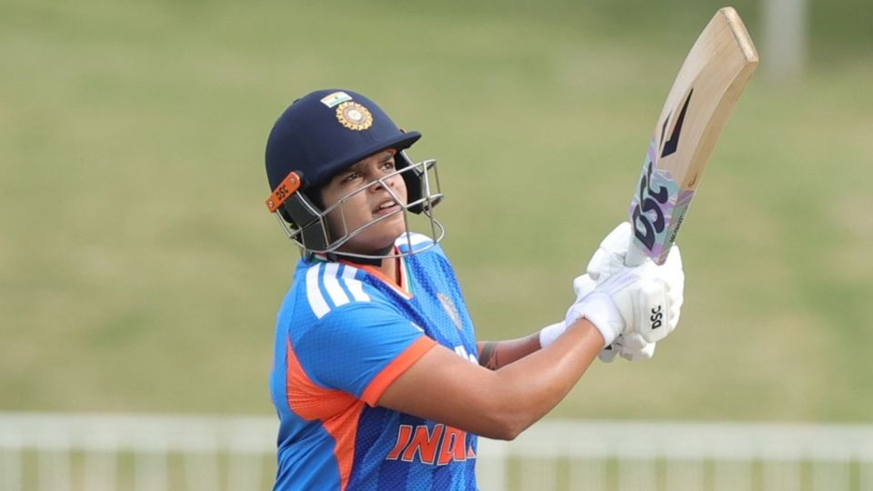 Shafali Verma slammed a 25-ball fifty in a tour match