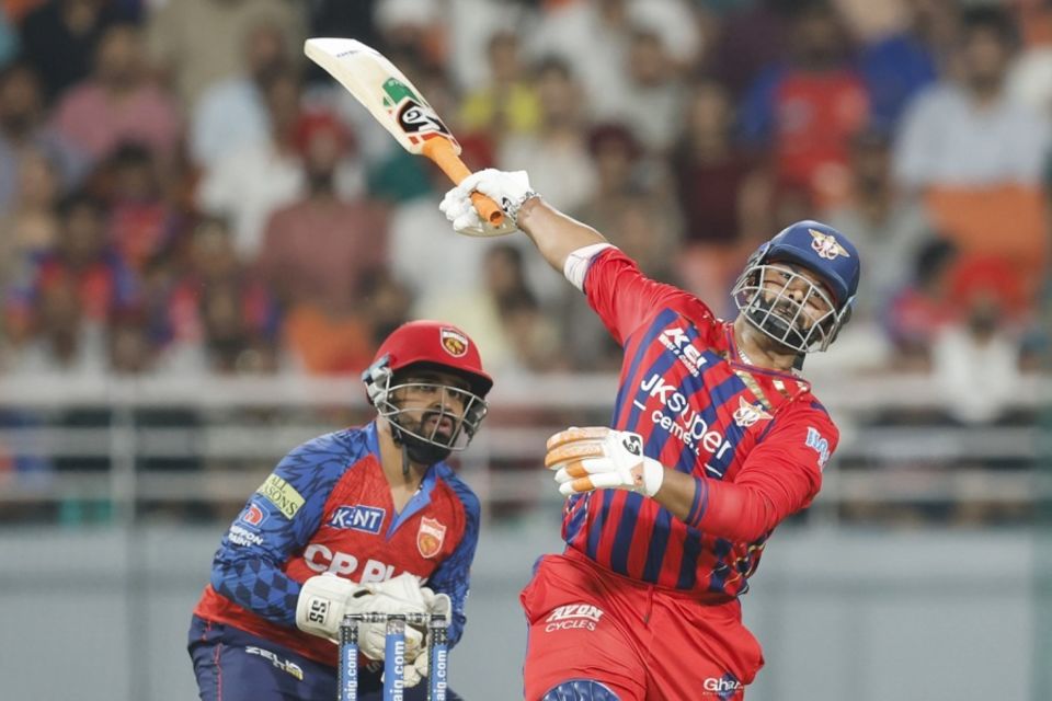 Rishabh Pant top-scored for LSG with 43 off 23 balls