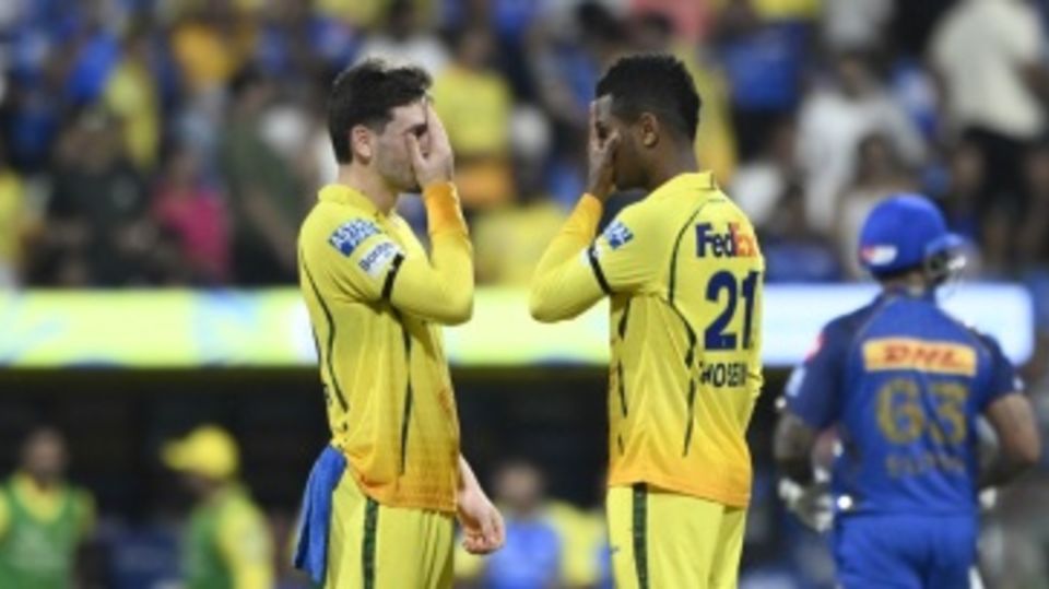 CSK's spin twins, Akeal Hosein and Noor Ahmad, shared six wickets between them