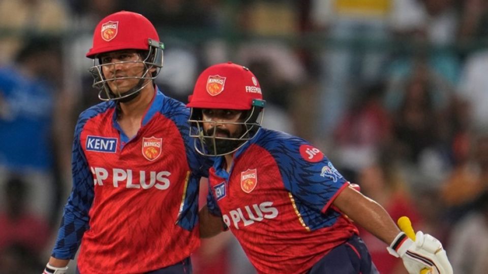 Priyansh Arya and Prabhsimran Singh had a 126-run stand off just 41 balls