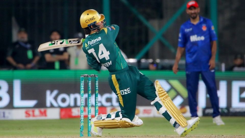 Mohammad Wasim hit an unbeaten 26 off nine balls