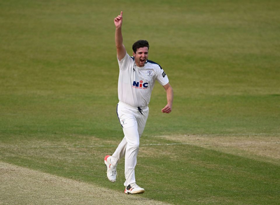 Jhye Richardson found wickets hard to come by for Yorkshire, but getting through games was key