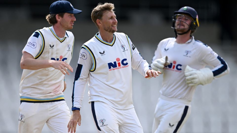 Joe Root's wickets gave Yorkshire a glimmer of hope