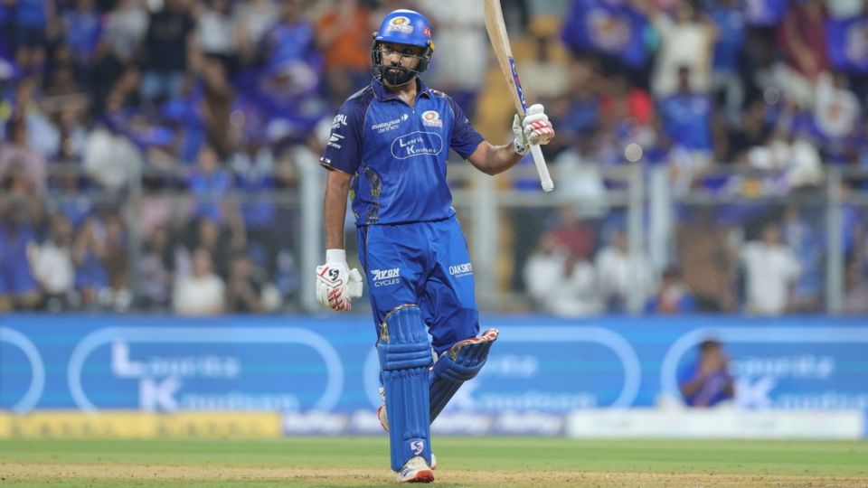 Rohit Sharma hit a fifty on his comeback from injury