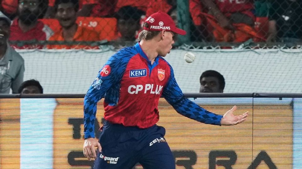 Cooper Connolly spills a chance