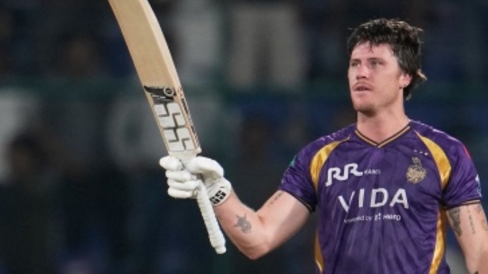 Finn Allen scored 100 out of the 147 runs for KKR