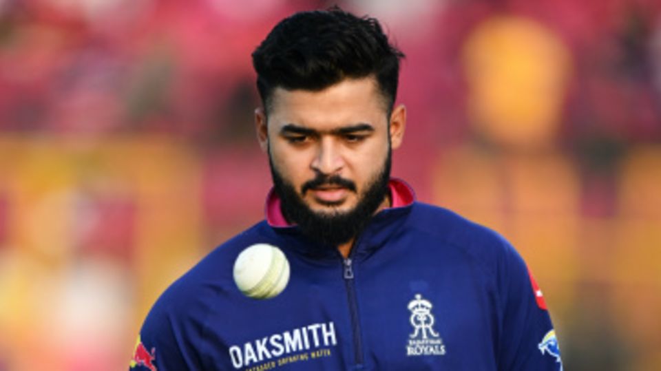 Riyan Parag sat out due to a hamstring injury
