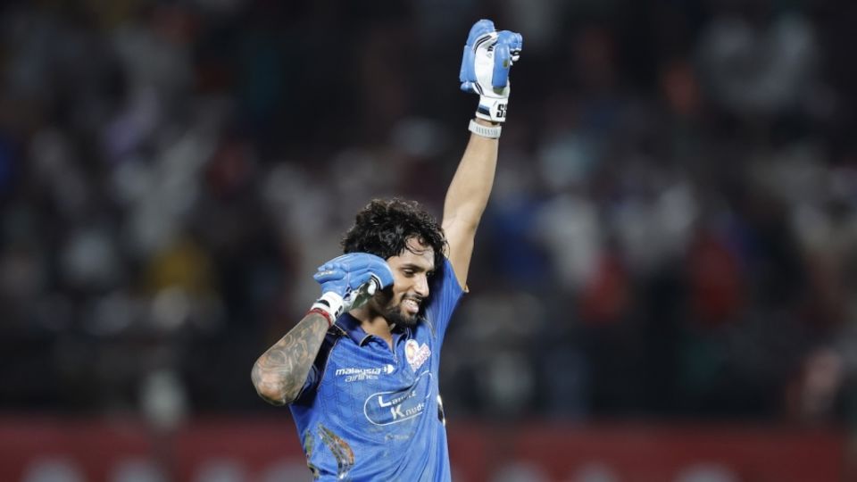 Tilak Varma was the Player of the Match against Punjab Kings