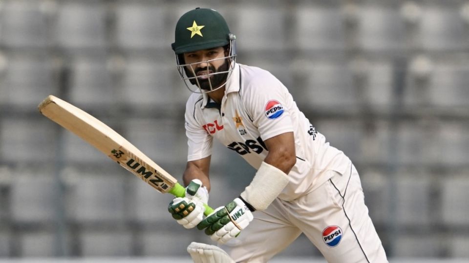 Mohammad Rizwan was sledged by Bangladesh's fielders on the fourth day in Sylhet