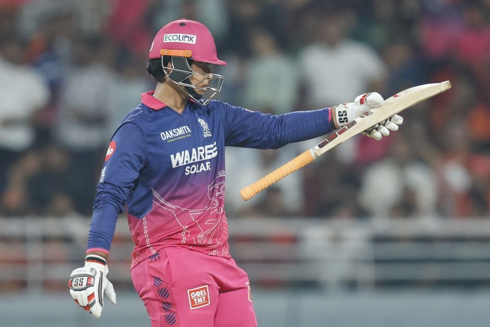 Vaibhav Sooryavanshi brought up a 16-ball half-century