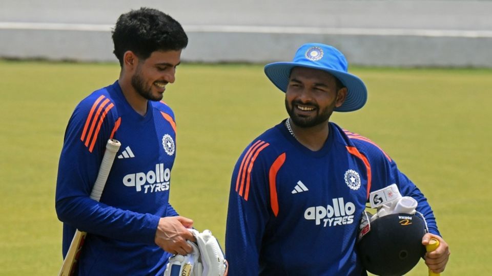 Shubman Gill and Rishabh Pant reacquaint themselves with red-ball cricket