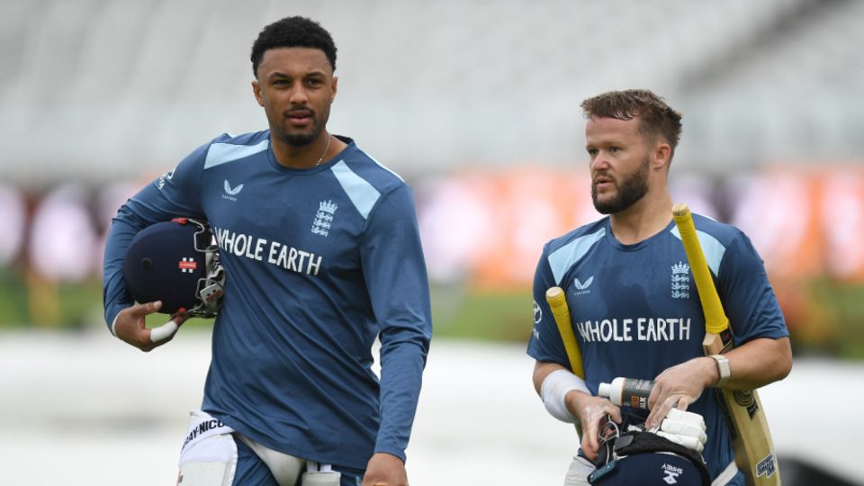 Emilio Gay and Ben Duckett, England's new opening pair