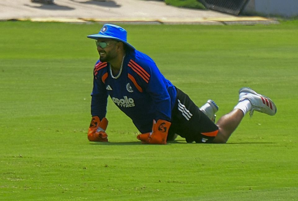 Rishabh Pant tunes up for the one-off Test against Afghanistan