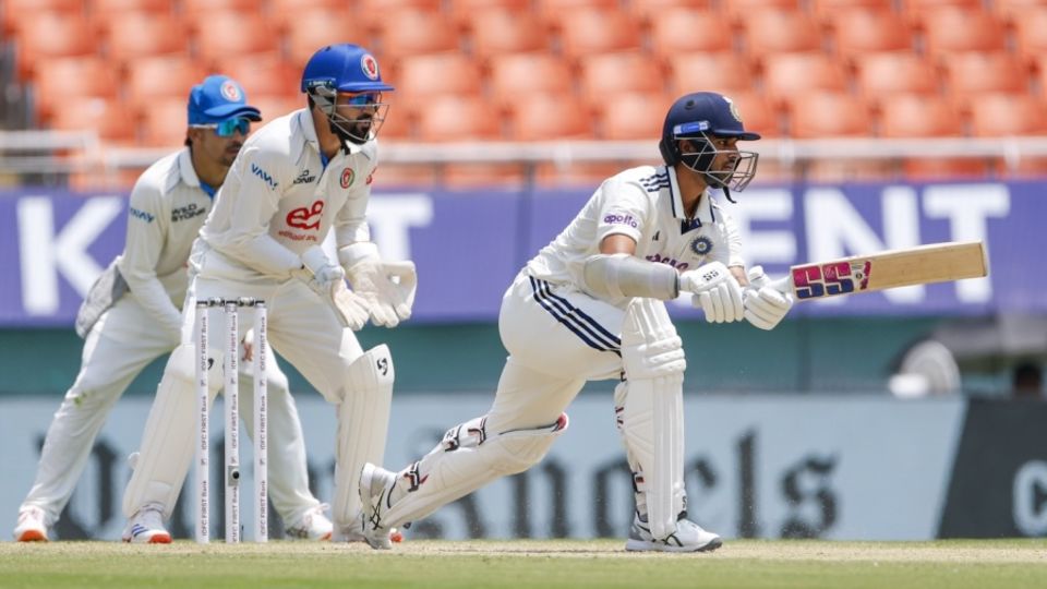 Washington Sundar also scored an unbeaten half-century