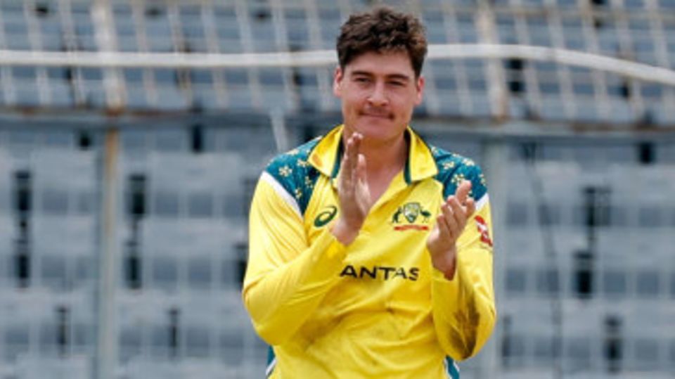 Matt Renshaw continued his handy bowling form
