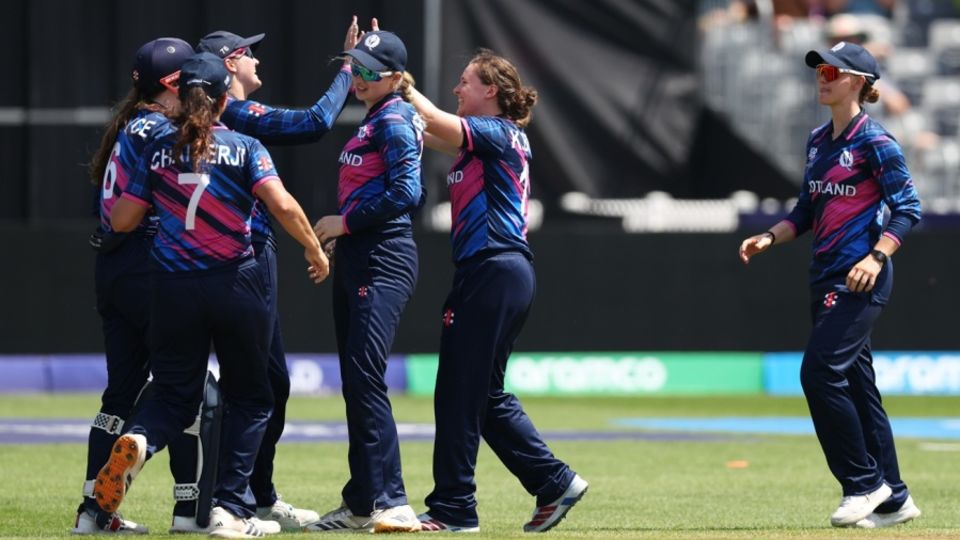 "We're still quite a young team. We've not all played a lot of international cricket" - Darcey Carter