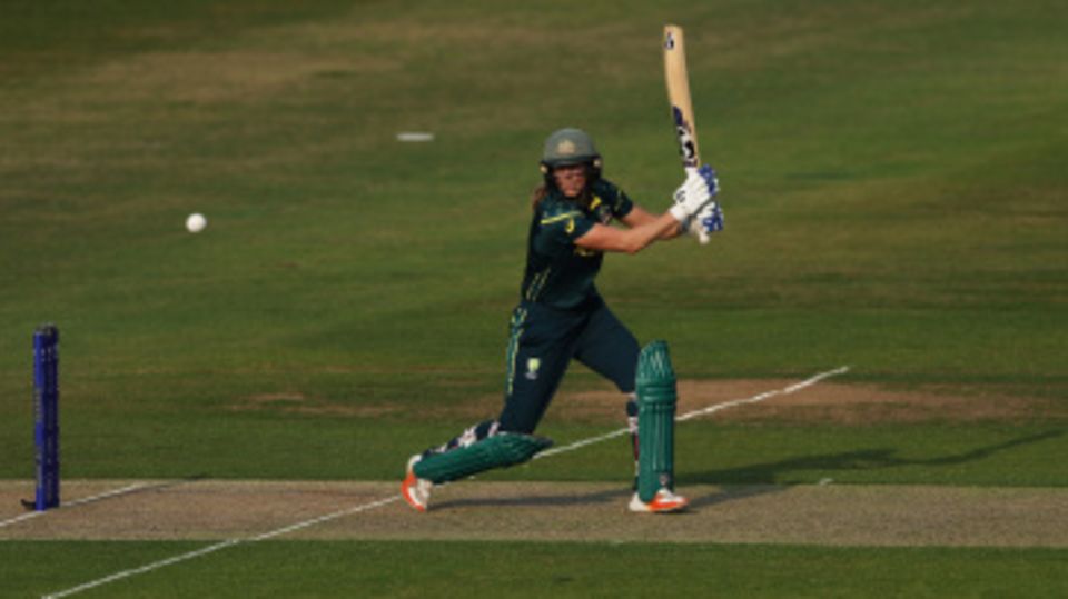 Ellyse Perry started quick in the powerplay