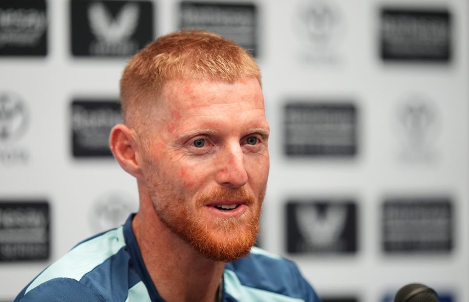 Stokes addresses the press at Trent Bridge