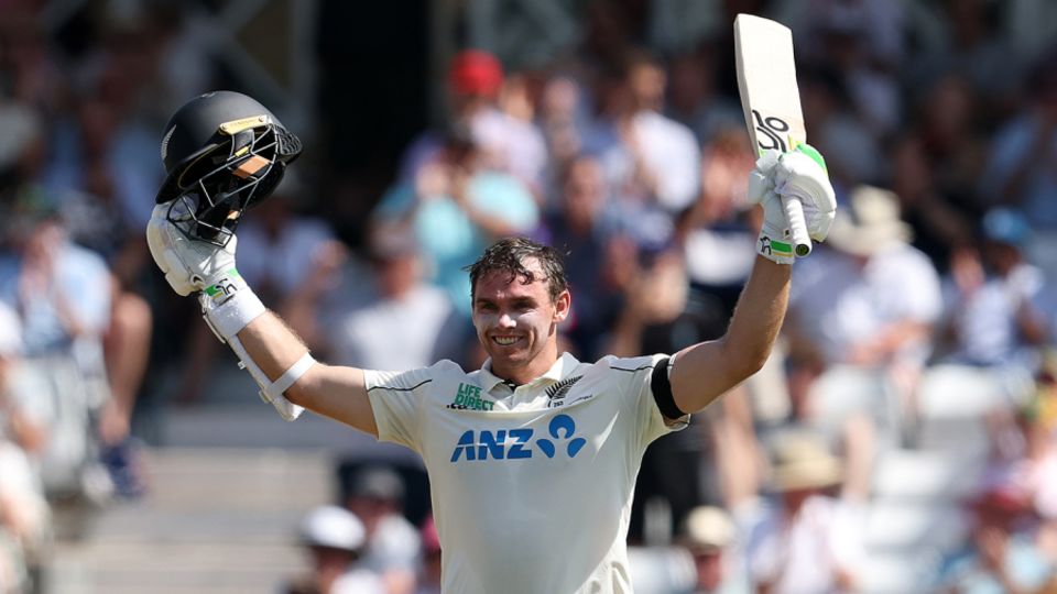 Latham made 151 in a huge opening stand of 317 on the opening day