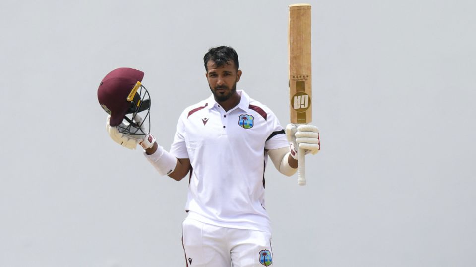 Amir Jangoo scored his maiden Test double in the first Test