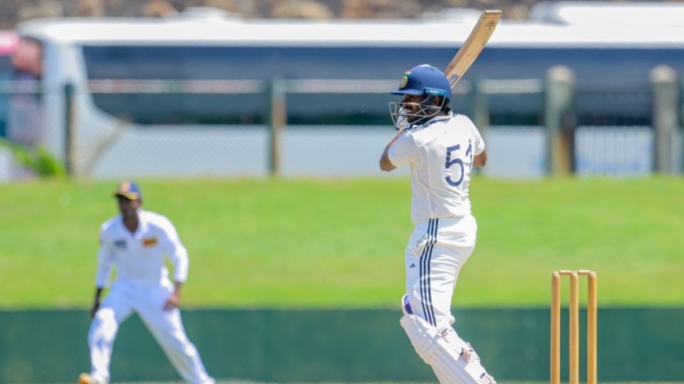 B Sai Sudharsan was the top-scorer for India A on the recent tour of Sri Lanka
