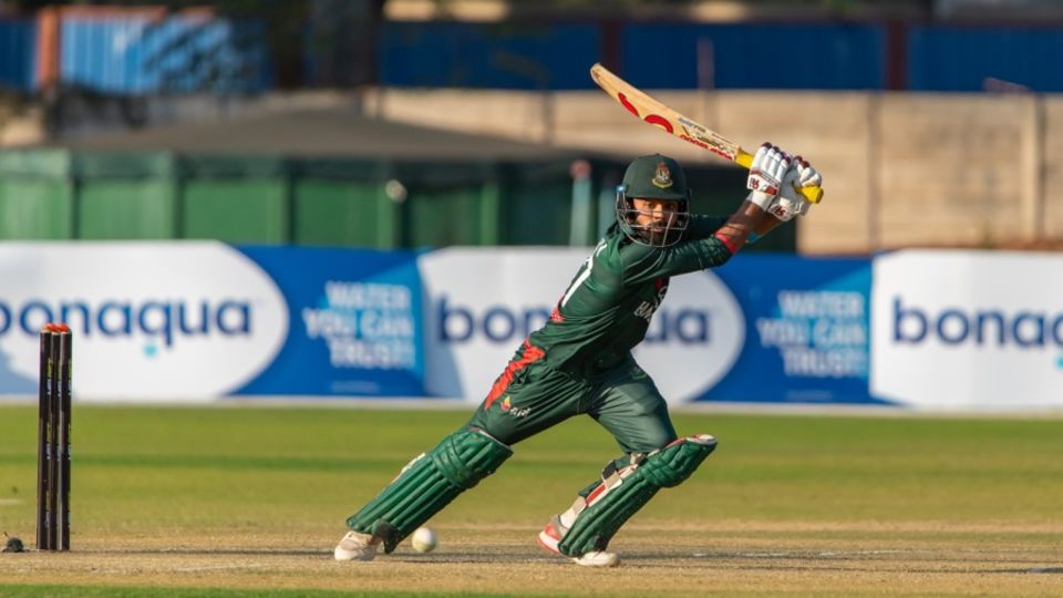 File photo: Towhid Hridoy opted to bat against Afghanistan