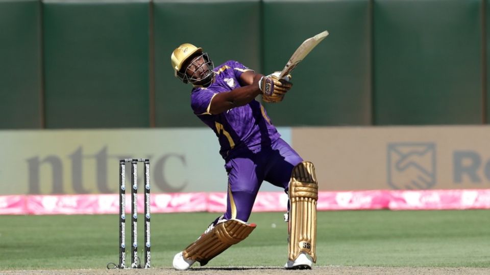 Rovman Powell blazed away to a 15-ball 50 not out