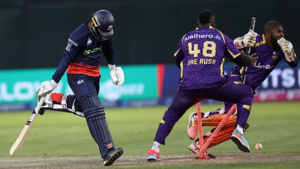 The contest went down to the last ball before Los Angeles Knight Riders finally had their first title