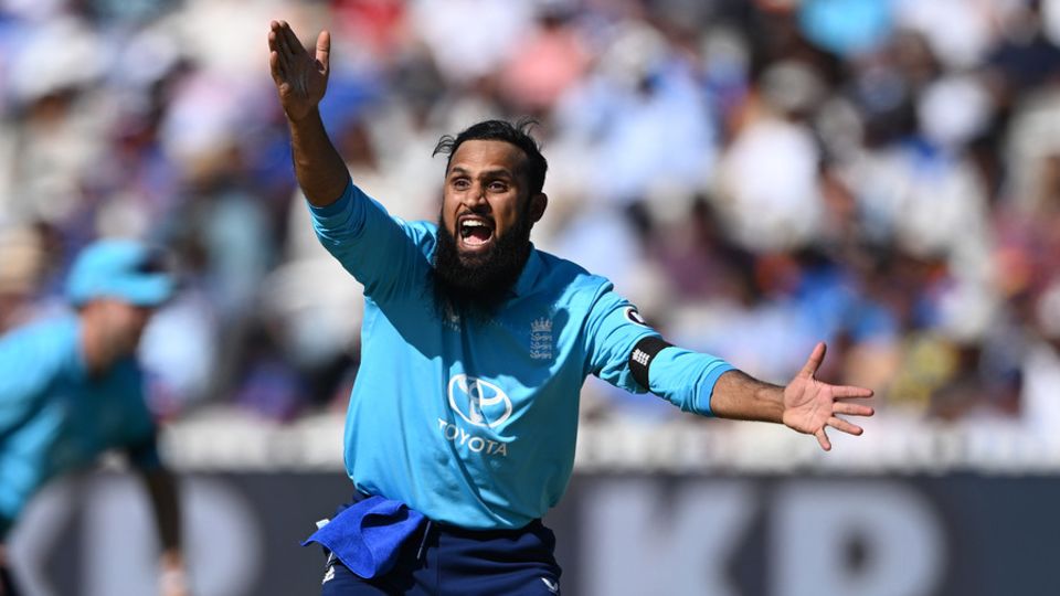 Adil Rashid was back after injury