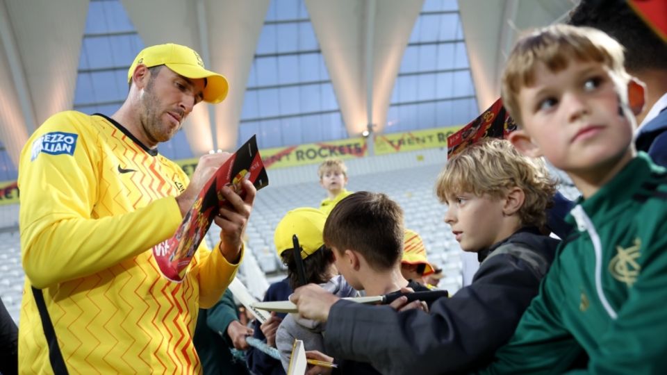Craig Overton has been a crowd favourite at the Hundred