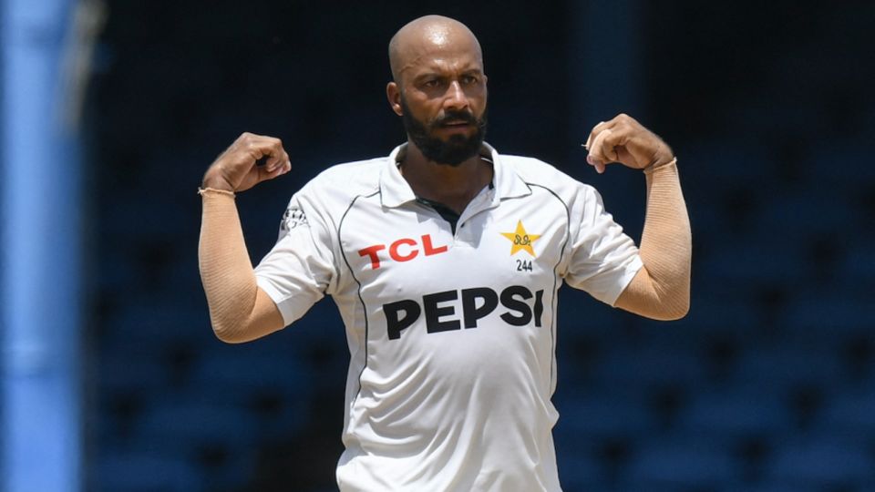 Sajid Khan (pictured) and Noman Ali had earlier been mainstays for home Tests