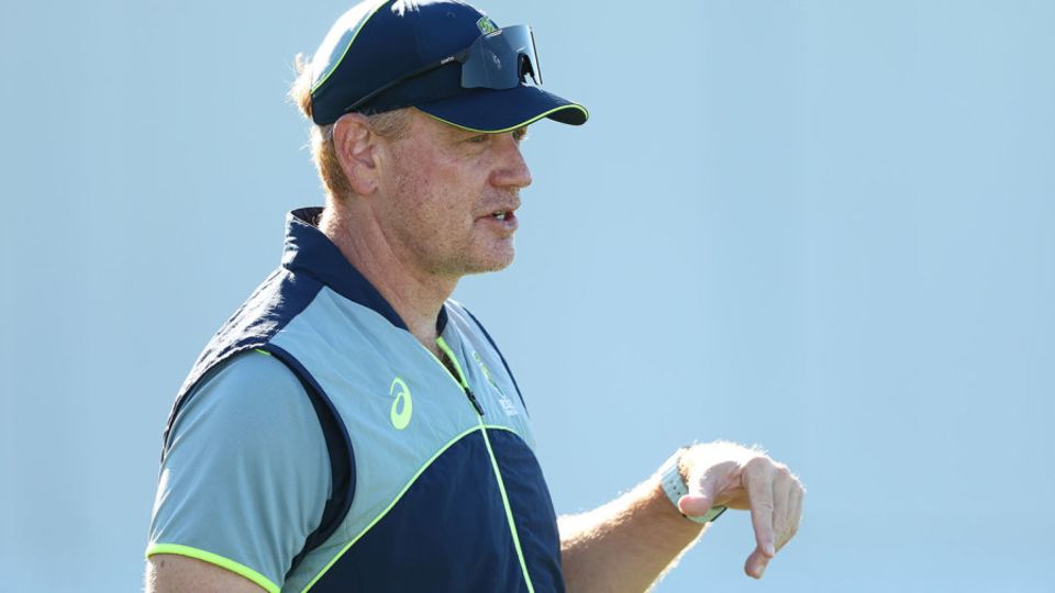 Andrew McDonald's current contract runs to the end of the 2027 ODI World Cup
