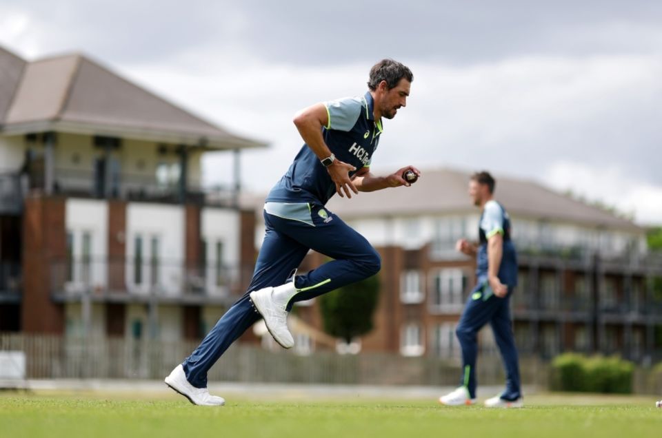 In a five-day Test, Starc covers a distance of 54km on average, 11km of those at speeds above 11kph