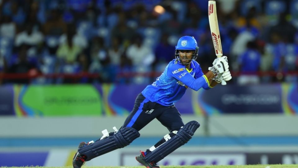Kamil Pooran scored quickly, ending with 54 in 30 balls