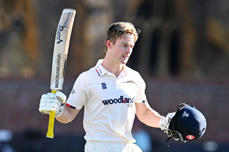 Charlie Allison notched a century