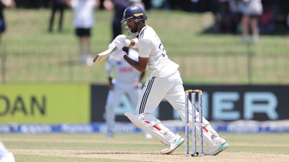 [File photo] Devdutt Padikkal was on 56* at close of play on day two