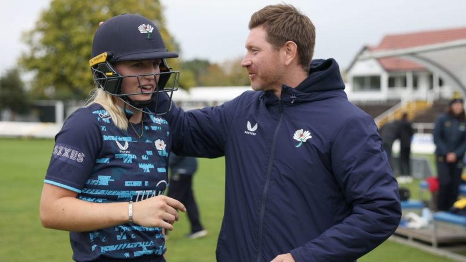 Richard Pyrah is currently in his third season as Yorkshire women's coach