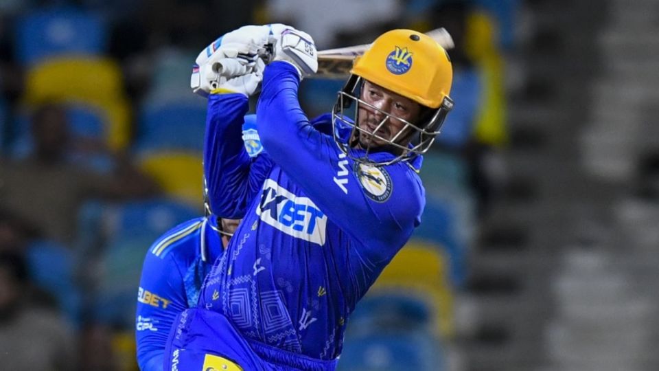 Quinton de Kock top-scored in the chase