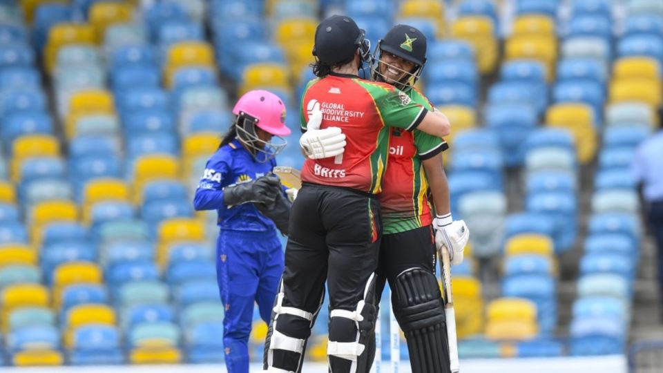 Tazmin Brits and Chloe Tryon put Guyana Amazon Warriors in the final