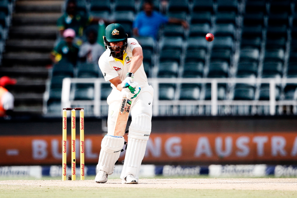 Transported into the side straight after the Sheffield Shield final, Joe Burns top-scored in Australia's second innings with 42