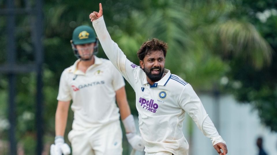 Mulani was the Player of the Series in the unofficial Tests between India A and Australia A in Puducherry