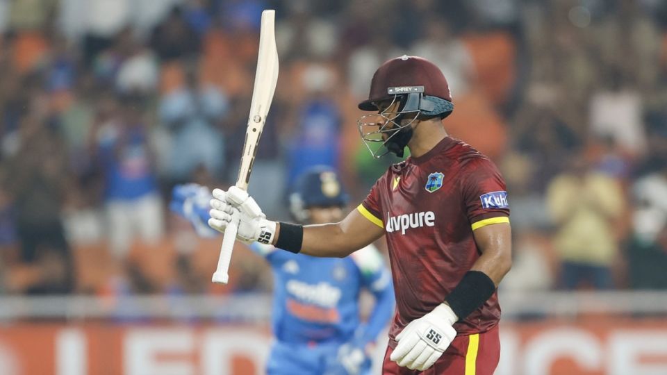 Shai Hope celebrates back-to-back centuries