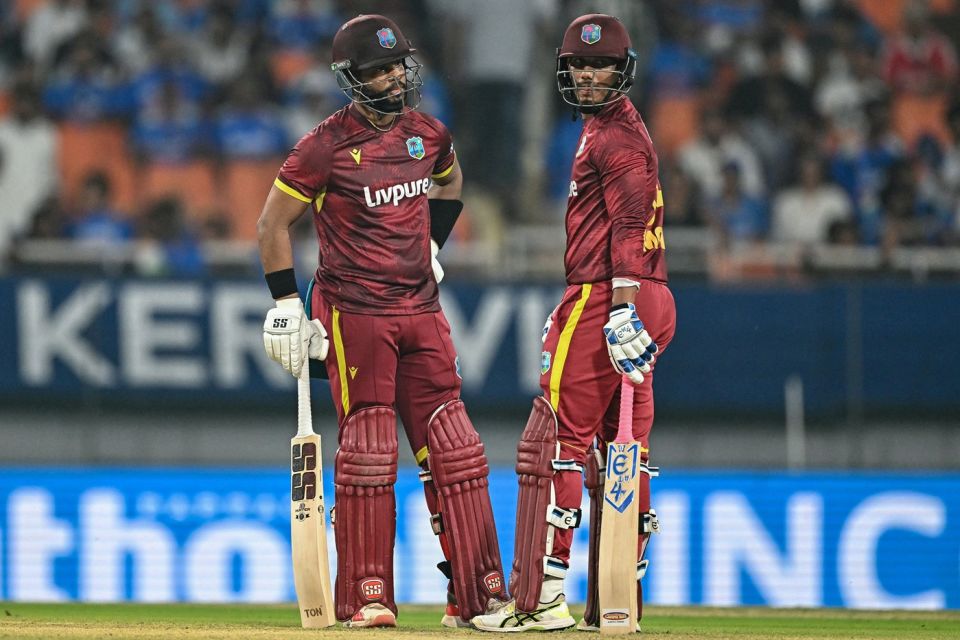 Shai Hope and Gudakesh Motie added an unconquered 62 off 30 to see West Indies through