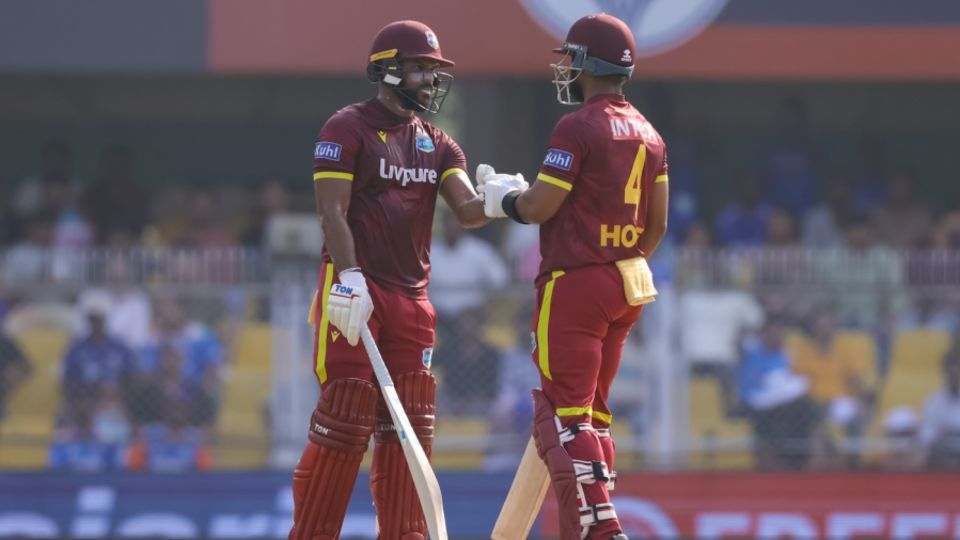 John Campbell, Shai Hope (in picture), Amir Jangoo, Rohit Sharma and Shubman Gill all made hundreds in the same ODI, a record